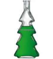 200ml Karácsonyfa - pálinkás üveg