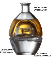 200ml Stan - pálinkás üveg