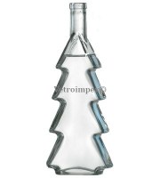 500ml Karácsonyfa - pálinkás üveg